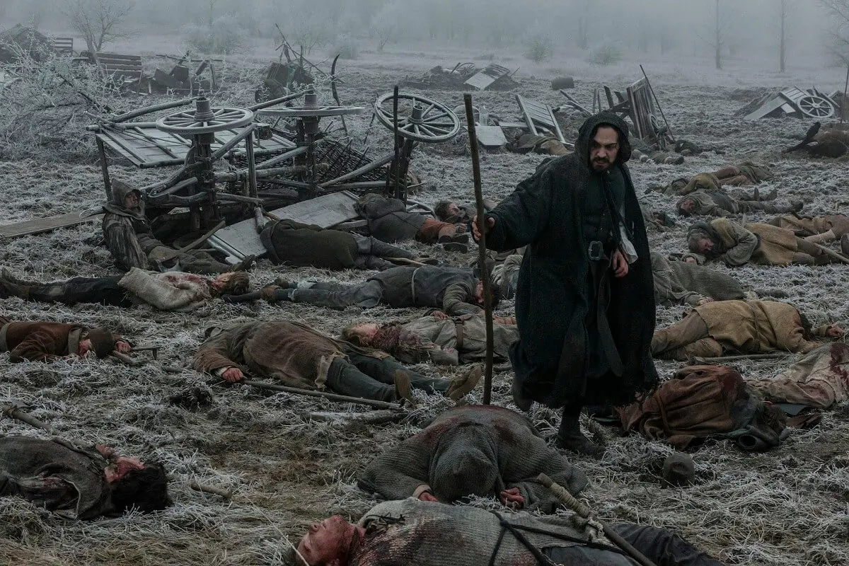 Náhledový obrázek k článku Nebe, peklo, mráz - u středočeských Milovic se natáčely scény pro německý film o Martinu Lutherovi